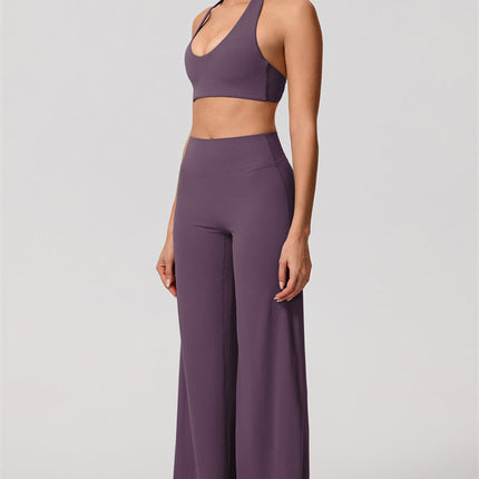 The Nestle Sports Bra Straight Leg Pants 2-Piece Set