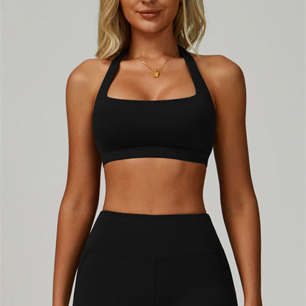 The Bold Halter Sports Bra Shorts 2-Piece Set