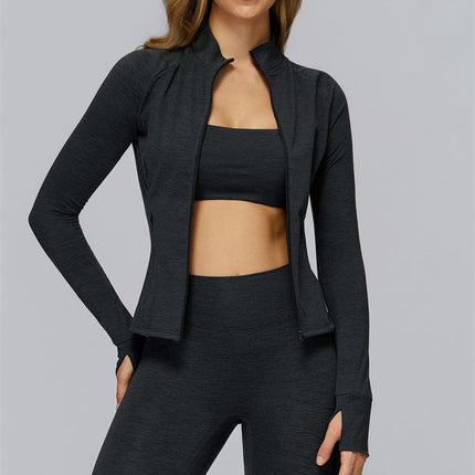 The Radiance Jacket Sports Bra Leggings 3-Piece Set