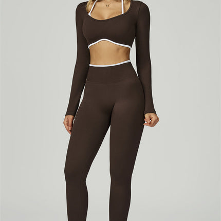 The Prime Line Long Sleeve Crop Top