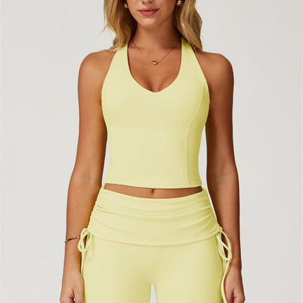 The Echo Tank Top Flared Leggings 2-Piece Set