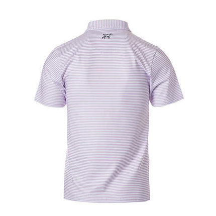 Fieldstone Marshall Performance Polo Lavender/White