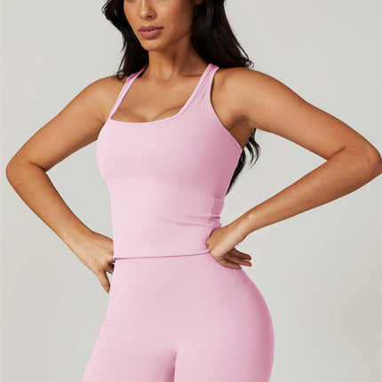 The Dynamic Crop Top Shorts 2-Piece Set