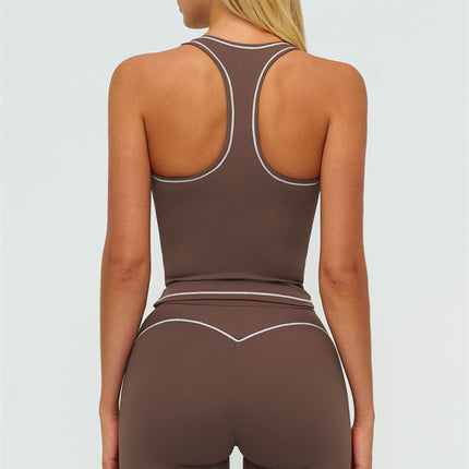 The Amara Crop Top Flared Leggings 2-Piece Set