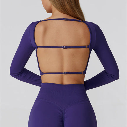 The Reign Long Sleeve Crop Top