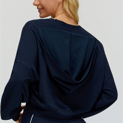 The Whisper V-Neck Hoodie