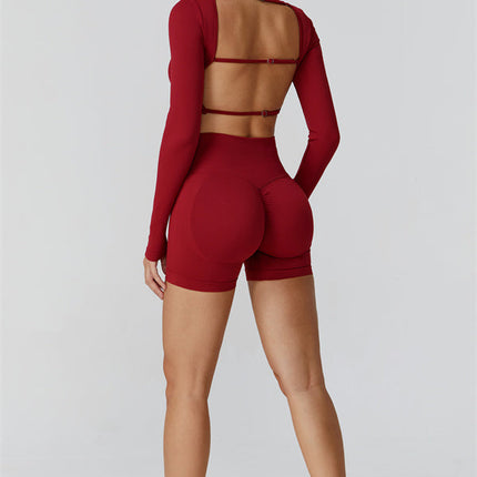The Reign Long Sleeve Crop Top