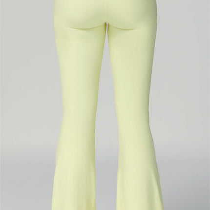 The Skyline Tie Top Flared Leggings Headband 3-Piece Set