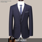Navy Blue / 2XL / One button