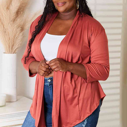 Culture Code Full Size Open Front Women Cardigan