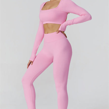 The Reign Long Sleeve Crop Top