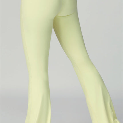 The Skyline Tie Top Flared Leggings Headband 3-Piece Set