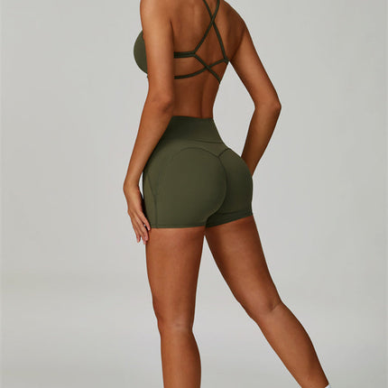 The Bold Cross Back Sports Bra