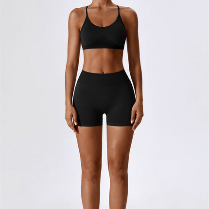 Nova Luxe Sports Bra Shorts 2-Piece Set