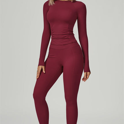 The FlexFit Active Top Leggings 2-Piece Set
