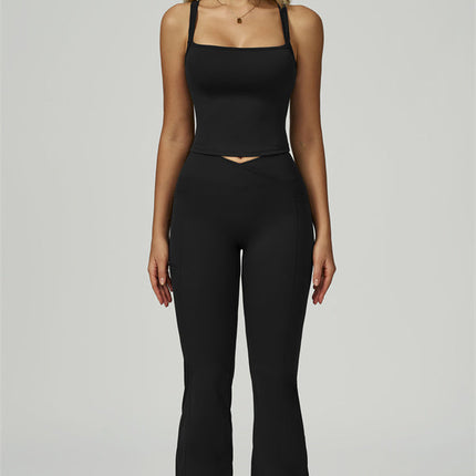 The Flourish Flared Leggings