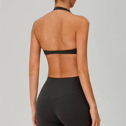 The Solid Sports Bra Leggings 2-Piece Set