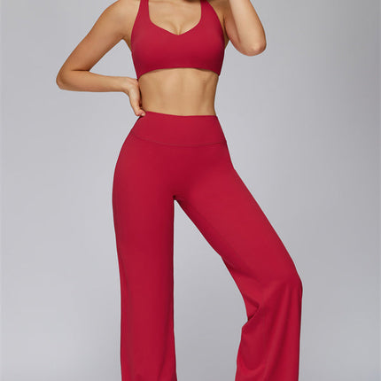 The FlexCore Sports Bra Flared Leggings 2-Piece Set