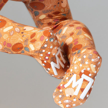 Fall Bamboo Zipper Footie