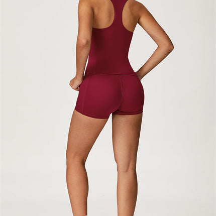 The Glacier Crop Tank Shorts 2-Piece Set