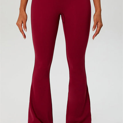 The Ember Sports Bra Crop Top Flared Leggings 3-Piece Set