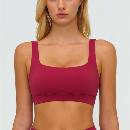 The Lushness V-Back Sports Bra Flared Leggings 2-Piece Set
