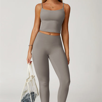 The Agile Crop Top Leggings 2-Piece Set