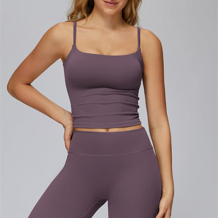 The FlexCore Crop Tank Flared Leggings 2-Piece Set