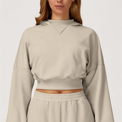 The Axis Crop Hoodie
