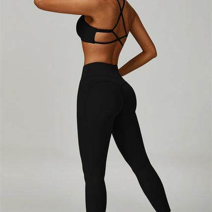 The Bold Cross Back Sports Bra