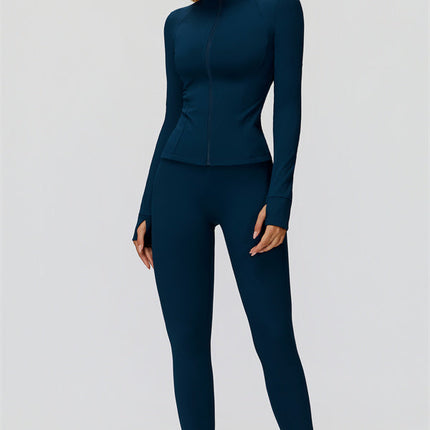 The FemmeFit Zip Jacket Leggings 2-Piece Set