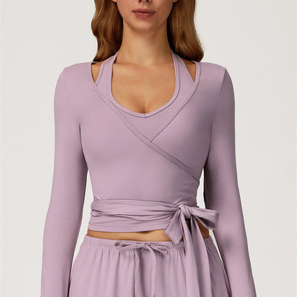 The Sprint Long Sleeve Crop Top