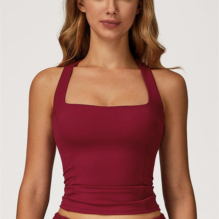 The Glacier Crop Tank Shorts 2-Piece Set
