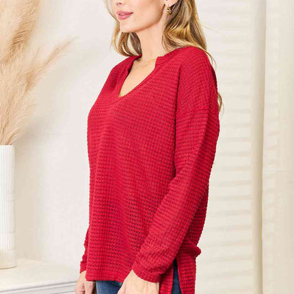 Culture Code Full Size Wide Notch Relax Women Top