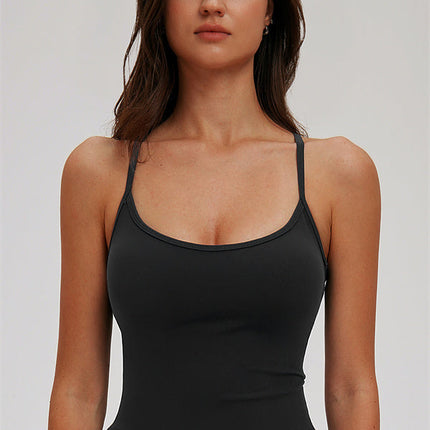 The Svelte Cross Back Tank Top Shorts 2-Piece Set