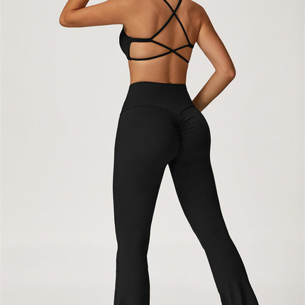 The Lily Sports Bra Flared Leggings 2-Piece Set