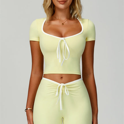 The Skyline Flared Tie Leggings