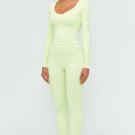 The Amara Long Sleeve T-shirt Leggings 2-Piece Set