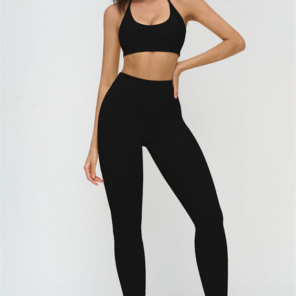 The Stride Halter Sports Bra