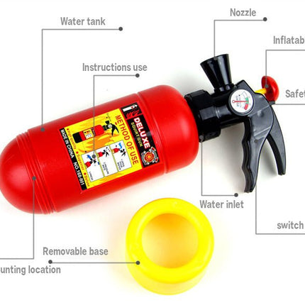 Fireman Water Toy Gun Sprayer Backpack