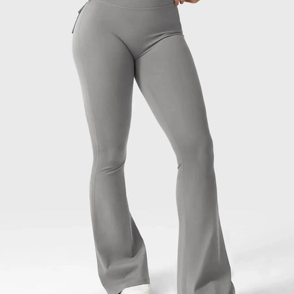 Flare Yoga Pants High Waisted | Flairé™ Flared Leggings with Pockets 30"