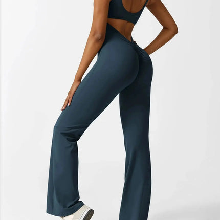 Scrunch Gym Set – Flairé™ V Back Seamless Workout Set