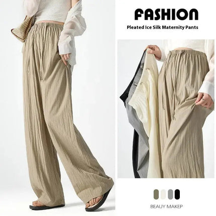 High Waist Wide Leg Pants Women – Relaxed Fit Minimalist Trousers