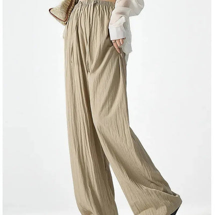 High Waist Wide Leg Pants Women – Relaxed Fit Minimalist Trousers