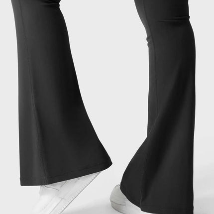 Flare Yoga Pants High Waisted | Flairé™ Flared Leggings with Pockets