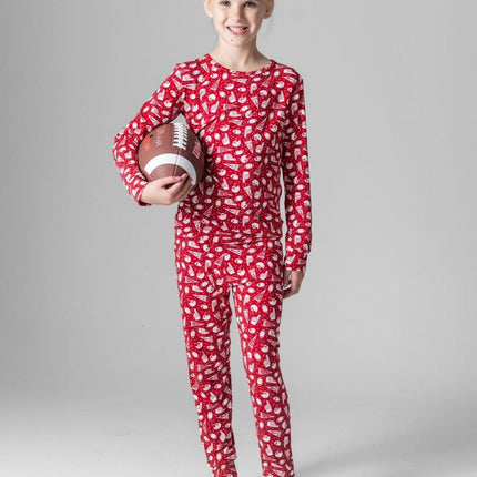 Football Kids Bamboo Pajamas