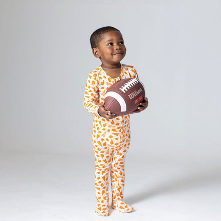 Football Bamboo Baby One-Piece