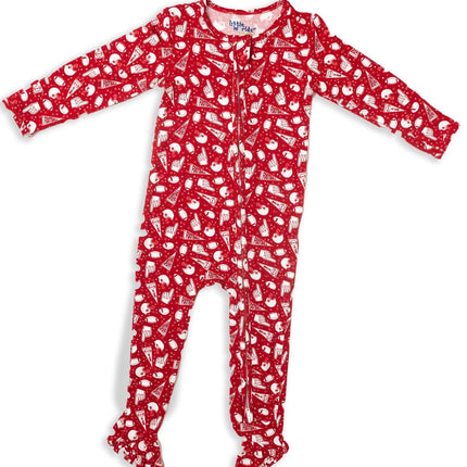 Football Bamboo One-Piece for Baby