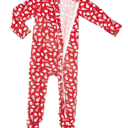 Football Bamboo One-Piece for Baby