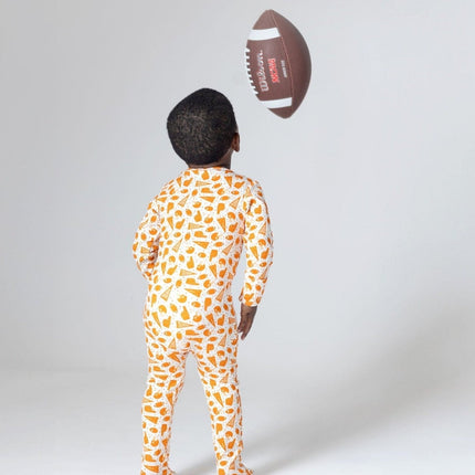 Football Bamboo Baby One-Piece